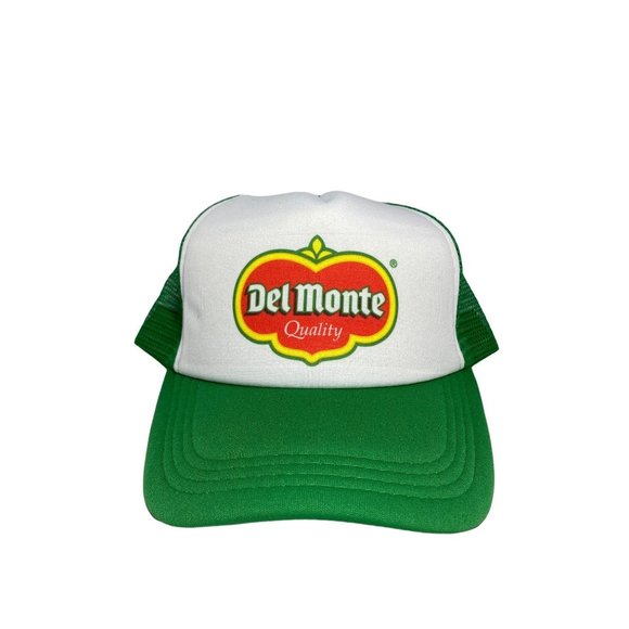 Del Monte Trucker Hat Baseball Cap Mesh back hat. Del Monte Foam Hat - Picture 1 of 3